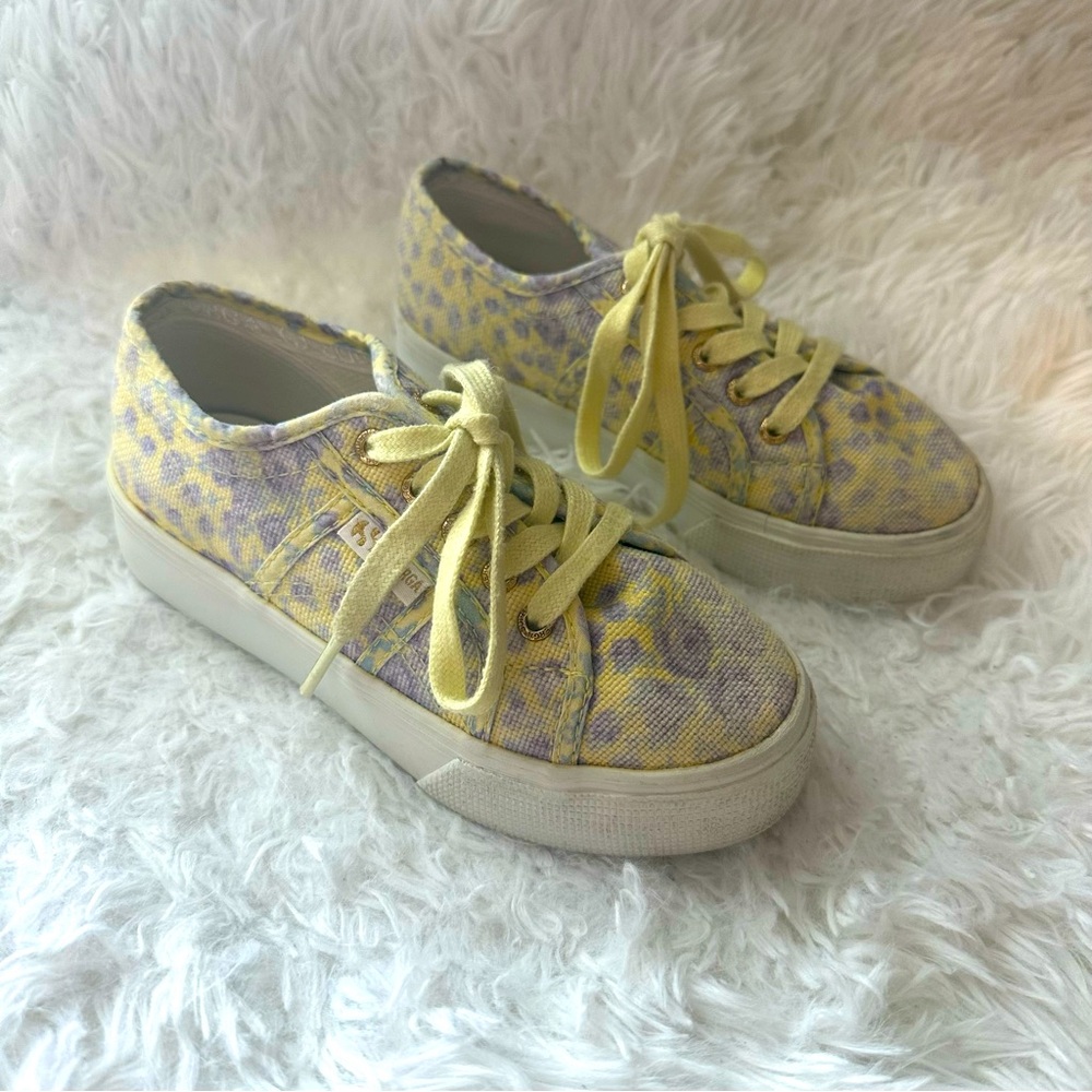 Superga “LoveShackFancy “ Floral Print Sneakers